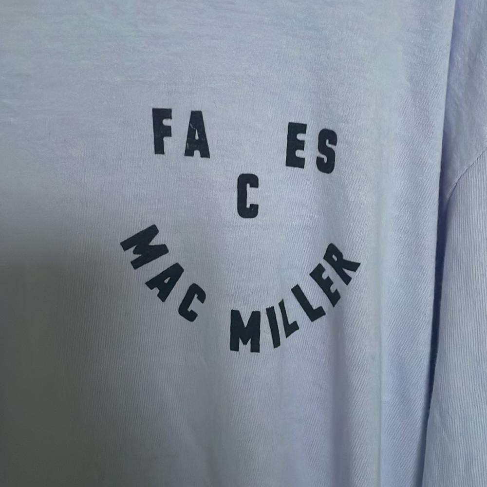 Mac Miller Faces long sleeve shirt